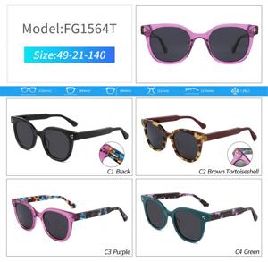 DOISYER New <span class=keywords><strong>Promo</strong></span> Beach Custom Logo Designer Sonnenbrille Hochwertige Luxus polarisierte Schattierungen Retro Acetat Sonnenbrille Frauen - Product Image 5
