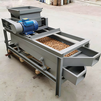 Machine à casser les noix automatique à prix d'usine, décortiqueuse d'amandes, pour la décorticage secondaire des amandes et des noix de pécan