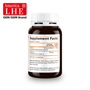 Suplemento de Vitamina D3 y K2 Shecome, Fabricante de Suplementos para la Salud Ósea, 120 Cápsulas de Vitamina D3 y K2 - Product Image 3