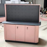 Vitrine de présentation professionnelle sur mesure en bois laqué pour bijouterie, mobilier de magasin de détail, meuble de présentation de bijoux personnalisé