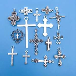 Diskon besar-besaran perhiasan liontin Fashion baja tahan karat DIY kustom untuk perhiasan gelang kalung tas dan aksesori sepatu - Product Image 4