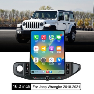 Navihua 16.2" IPS Screen Android Car Radio for Jeep Wrangler 2018-2021 <b>Auto</b> CarPlay Navigation Head Unit - Product Image 1