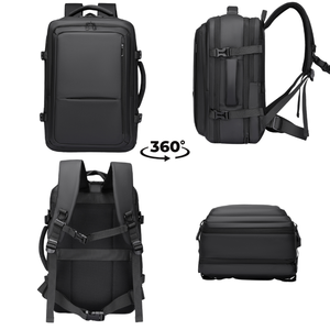 Zaino per Computer da 15 pollici impermeabile da uomo elegante e pratico per lavoro e viaggi - Product Image 4