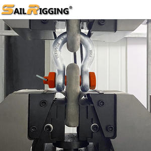 Manilles à boulon 7/8 pouces, robustes, type G2130, ancre à boulon, 6,5 t, galvanisées à chaud, courbées - Product Image 6