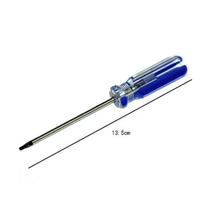Destornillador de seguridad para teléfono PS3/ <span class=keywords><strong>PS4</strong></span>, portátil, herramienta de apertura de reparación de agujeros a prueba de manipulaciones, destornillador <span class=keywords><strong>Torx</strong></span> T6 T8 - Product Image 1