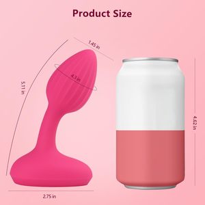 Usine Vente Silicone ABS Prostate Masseur Vibrateur Anal Sex Toys <span class=keywords><strong>Butt</strong></span> <span class=keywords><strong>Plug</strong></span> Pour Homme Anal <span class=keywords><strong>Plug</strong></span> - Product Image 2