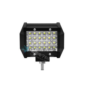 ไฟสปอร์ตไลท์ LED ขนาด 4 นิ้ว 4 แถว 72W สำหรับรถออฟโรด ติดตั้งบนหลังคาหรือกันชน ตัวเรือนอะลูมิเนียมอัลลอย ใช้ไฟ DC - Product Image 2