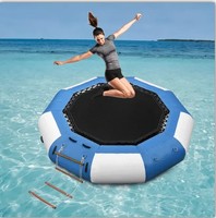 Trampoline flottant gonflable, plate-forme de natation, rebond gonflable, saut d'eau, Trampoline