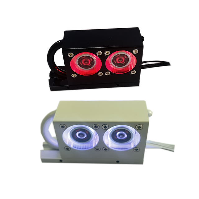 Hongyi Black White 3Pin DC 12V RGB M.2 2280 NVMe SSD Cooler Heatsink 2TB 78x43x24mm TDP 35W 16dBA