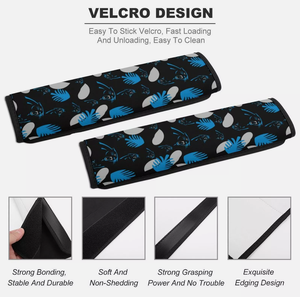 Los equipos de Carolina Panthers 32 pueden personalizar las fundas de cinturón de seguridad de coche personalizadas de alta calidad que son antideslizantes y cómodas - Product Image 4