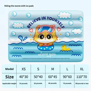 Eisunterlage Moderne Luxus-Sommer-Kühlmatte für Haustiere Kratzfest für Hunde & Katzen China Großhandel - Product Image 6