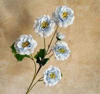 Groothandel handgemaakte zijden pioenrozen kunstbloemen nep pioenrozen voor huisdecoratie & bruidsboeketten