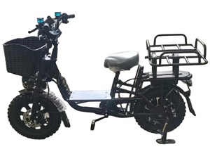Cargo vélo électrique <span class=keywords><strong>Monster</strong></span> 60 21Ah 2024 nouveau design 500w 800w 1000w puissance haute vitesse ebike pour la livraison de nourriture - Product Image 4