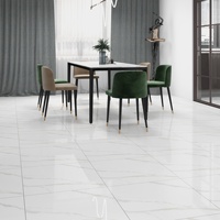 Prix du carrelage de sol en porcelaine marbre blanc brillant 600x600 au Liban