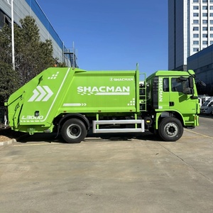 Shacman Compactor Garbage Truck 4x2 15CBM Rear Loader <b>Waste</b> Rubbish Tanker Garbage Truck for Sale - Product Image 2