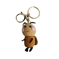 Peluche de cafard en crochet fait main, poupée d'insecte amusante pour cadeau farceur, cadeau original unique, anime