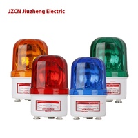 Lampu Peringatan 120dB 12V/24V/220V/380V dengan Suara Alarm 10W Pemasangan Baut untuk Peralatan Darurat Kebakaran Pabrik Forklift
