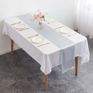 Hàng Bán Chạy Bộ Khăn Trải Bàn Bằng Sa Tanh 12X108 Inch Đủ Màu Cho Đám Cưới Và Tiệc Tùng - Product Image 6