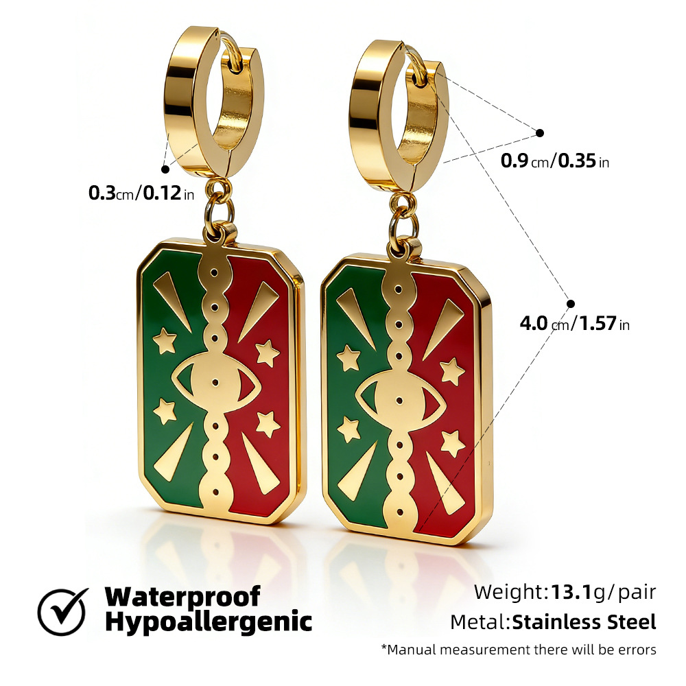 Résine époxy rouge et verte