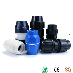 Push Fit Compression Fittings Microduct <strong>Coupler</strong> Straight Micro Duct <strong>Coupler</strong> 40 MM <strong>HDPE</strong> Pipe Coupling Microduct Accessory - Product Image 2