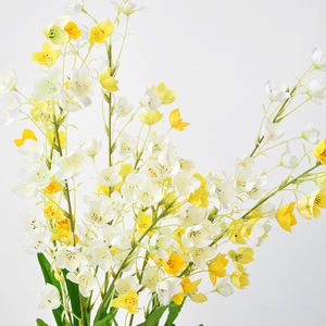 Flores artificiales de alta calidad de seda Convallaria Bellflowers de seda <span class=keywords><strong>blanca</strong></span> para decoración de eventos de boda - Product Image 6