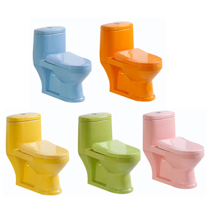 Prix Usine Vente Chaude Sanitaires Enfants Design Coloré Toilettes Céramique pour <span class=keywords><strong>Maternelle</strong></span> - Product Image 2