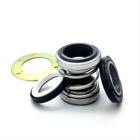 Kit de joints de pompe à eau chimique en acier inoxydable, joints mécaniques en graphite et plastique avec SIC silicone, style TC, usage industriel
