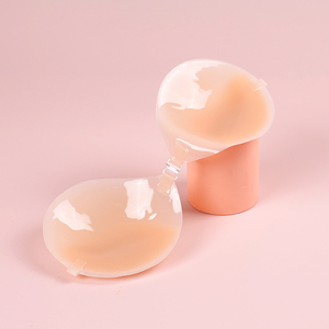 Sexy Wireless Nipple Adhesive Bra für Frauen Kleine Brüste Push-up Thicken Cup Solid Silicone Seamless Wire-Free Support - Product Image 5