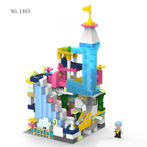 Multidimen-sional 대리석 실행 궤도 빌딩 블록 장난감 전자 블록 DIY 조립 장난감 세트 - Product Image 5