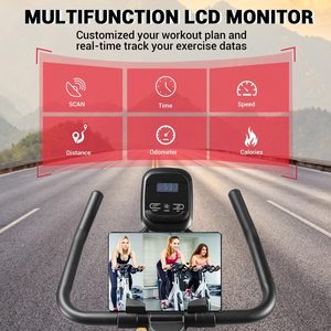 Bán Buôn Tĩnh Xe Đạp Tập Thể Dục Trong Nhà Xe Đạp Tập Thể Dục Quay Trong Nhà Có Thể Điều Chỉnh Tập Thể Dục Xe Đạp - Product Image 3