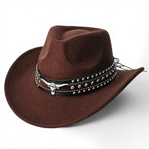Sombrero <span class=keywords><strong>de</strong></span> algodón clásico europeo-americano con ala enrollada en forma <span class=keywords><strong>de</strong></span> corazón, para hombre y mujer, a la <span class=keywords><strong>moda</strong></span>, para exteriores, estilo cowboy. - Product Image 1