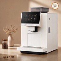 Machine à expresso automatique commerciale OEM ODM K2 PRO, du grain à la tasse, avec moulin intégré et écran tactile