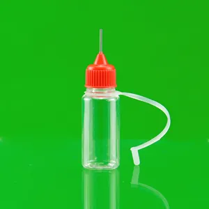 Прозрачная пластиковая бутылка для животных, 10 мл