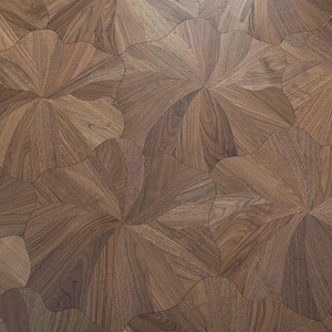 Parquet en bois de bouleau multicouche AVANTIMORA, antidérapant, grade AB, 20 mm, finition mate, normes E0 E1 CE, 4 couleurs, motif fleur de lotus, pour club-house - Product Image 1