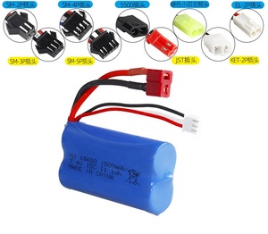 15C 2S <span class=keywords><strong>7.4V</strong></span> <span class=keywords><strong>1500mAh</strong></span> 리 이온 배터리 팩 <span class=keywords><strong>18650</strong></span> 리튬 이온 배터리 T 딘 및 RC 자동차 드론에 대 한 3Pin JST 플러그 - Product Image 6