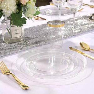 Dùng một lần trong suốt màu Trắng trái cây và rau bánh tấm - Product Image 4