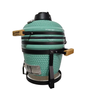KIMSTONE - Parrilla Kamado de Cerámica de 16 Pulgadas, la Más Vendida, Utensilios de Cocina Portátiles de Lujo, Ajustables, Sin Humo, Automáticas, de Carbón, para Fiestas en Casa - Product Image 1