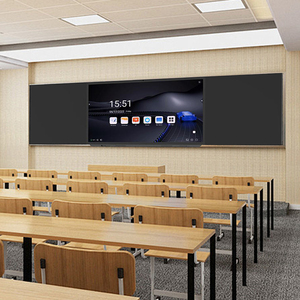 <span class=keywords><strong>Pizarra</strong></span> Interactiva Inteligente de 75/85/86/98 Pulgadas Todo en Uno 4K UHD Multitáctil Antideslumbrante para Aula, Compatible con OPS, Sistema Operativo Dual, CPU Intel - Product Image 3