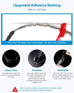 Super Bright Smart LED Flexible PVC Waterproof IP54 12V RGBW/<b>RGB</b> Light Strings with WiFi/ Remote <b>Control</b> - Product Image 3