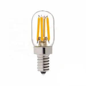 Ampoule de réfrigérateur 220-240v 2w 4w e12 e14 edison filament ampoule t20 led ampoule