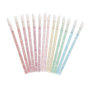 Disposable Crystal Mini Eco Friendly Portable Cosmetic Lipstick Lip Gloss <strong>Applicator</strong> Makeup <strong>Tool</strong> Exfoliator Scrub Lip Brush - Product Image 1