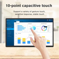Tablet PC Android OEM 10.1 inci dengan Layar Sentuh, Daya POE, Rockchip Quad Core, Kamera Depan, NFC, 3G 4G, 2GB 16GB, untuk Anak dan Bisnis