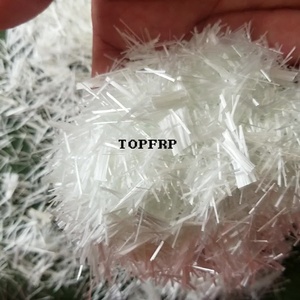 Béton renforcé de fibres de verre haute résistance résistant aux alcalis, fibres de verre coupées - Product Image 4