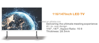 AOWE Vollfarb-HD-Video-LED-Displays P1.25 COB-LED-Wand anzeige Innen-RGB 2k 4K 8K LED-TV-Digital bildschirm