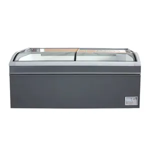 -23 degree Commercial Refrigeration Equipment Display Counter Cold Display Case Mini Chest Ice Cream