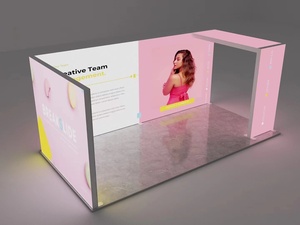 Caja de Luz para Ferias Comerciales, Perfil de Aluminio de Alta Calidad, Stand Publicitario con Iluminación Portátil SEG, Retroiluminación Portátil para Ferias Comerciales - Product Image 5