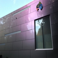 Vancouver ACM Hoja 3mm4mm Letrero B1 FR 1220x2400mm Panel compuesto de aluminio