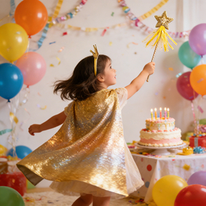 Capa <span class=keywords><strong>de</strong></span> Disfraz <span class=keywords><strong>de</strong></span> Princesa <span class=keywords><strong>de</strong></span> Secado Rápido para Niñas, Capa <span class=keywords><strong>de</strong></span> Unicornio para Fiesta <span class=keywords><strong>de</strong></span> Cumpleaños, Halloween, Cosplay - Product Image 4
