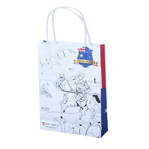 Bolsas Personalizadas de Lujo con Temática de Frozen para Cumpleaños, con Puntos Amarillos, Papel Artístico, Materiales Reciclados, Asas de Algodón, Impresión Offset - Product Image 4