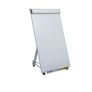 60*90cm tiêu chuẩn có thể thu vào có thể điều chỉnh bảng trắng từ tính đứng lật biểu đồ Giá vẽ cho các trường học và văn phòng - Product Image 2